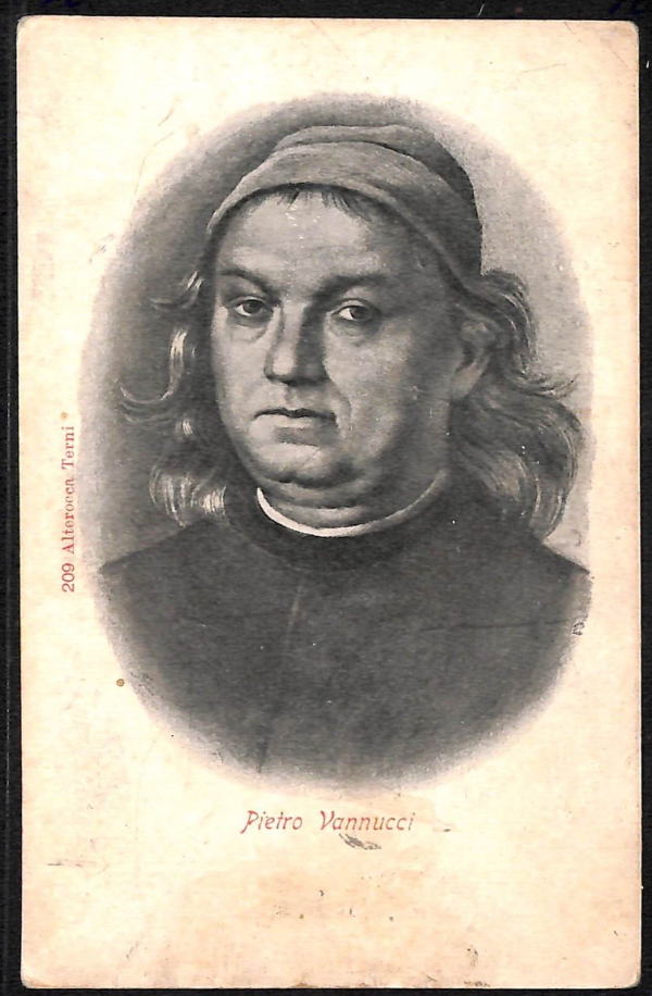 ab8833 - CARTOLINA  D'EPOCA - Perugia Città - Pietro Vannucci