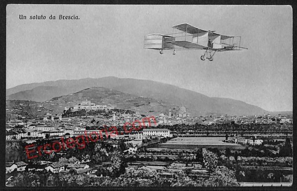 ae4191 - CARTOLINA  D'EPOCA - Brescia Città - Panorama