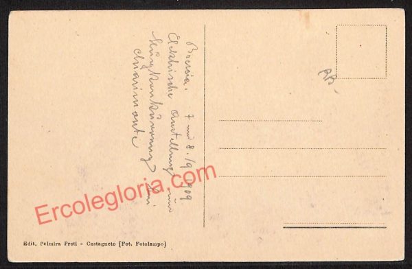 ae4191 - CARTOLINA  D'EPOCA - Brescia Città - Panorama - immagine 2
