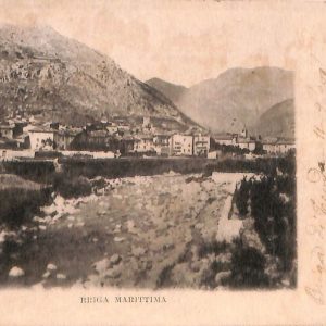 ab4297 -  CARTOLINA  D'EPOCA -  Cuneo Provincia -  BRIGA MARITTIMA