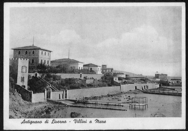 ac7713 - CARTOLINA D'EPOCA - Livorno Provincia - Antignano
