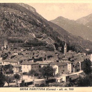 ab4301 -  CARTOLINA  D'EPOCA -  Cuneo Provincia -  BRIGA MARITTIMA