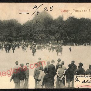 ae6917 - CARTOLINA D'EPOCA - Firenze Città - Piazzale del Re  1903