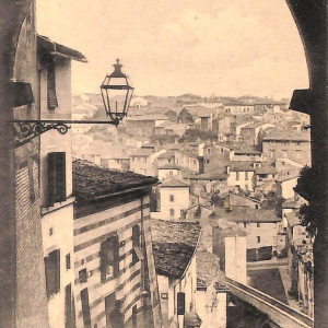 ab8919 - CARTOLINA  D'EPOCA - Perugia Città - La via Appia di sopra