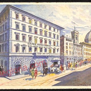 ae6920 - CARTOLINA D'EPOCA - Firenze Città - Grand Hotel Cavour