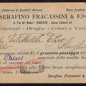 ae6921 - CARTOLINA D'EPOCA - Firenze Città - Serafino Fracassini