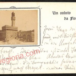 ae6922 - CARTOLINA D'EPOCA - Firenze Città - Piazza Signora