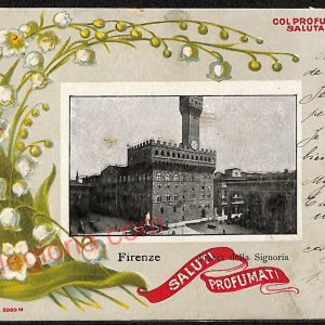 ae6925 - CARTOLINA D'EPOCA - Firenze Città - Piazza della Signoria