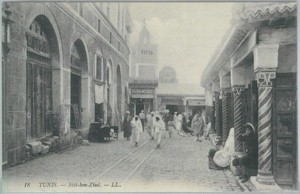 80313  -  TUNISIA  - VINTAGE POSTCARD -  TUNIS