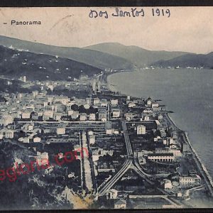 ag1188 - CARTOLINA D'EPOCA - Genova Provincia - Chiavari   1919