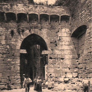 ab8945 - CARTOLINA  D'EPOCA - Perugia Città - Antico Arco della Mandorla  1912
