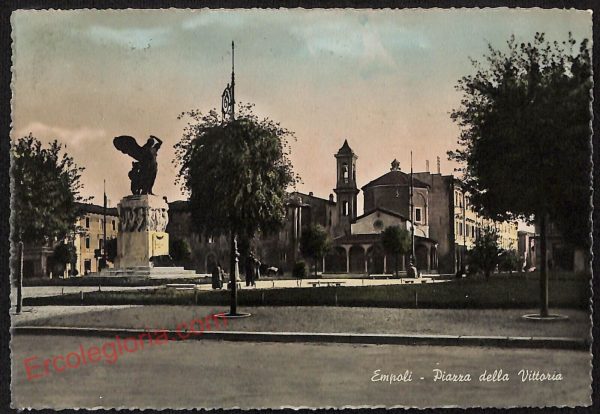ae7602 - CARTOLINA D'EPOCA - Firenze Provincia - Empoli  1955