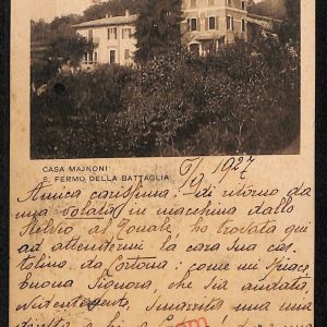 ae5132 - CARTOLINA D'EPOCA - Como Città - Casa Majnoni  1927