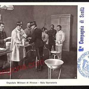 ae6928 - CARTOLINA D'EPOCA - Firenze Città - Ospedale Militare