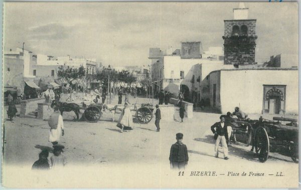 80323  -  TUNISIA  - VINTAGE POSTCARD -   BIZERTE