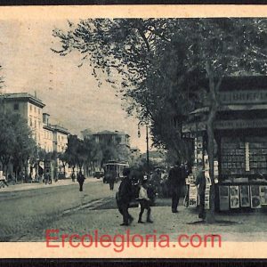 ad7437 - CARTOLINA D'EPOCA - Roma Città - Piazza e Via Cola di Rienzo  1929