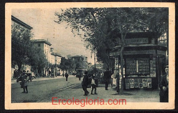 ad7437 - CARTOLINA D'EPOCA - Roma Città - Piazza e Via Cola di Rienzo  1929