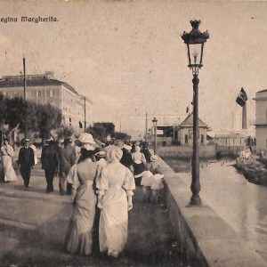 ac7336 - CARTOLINA D'EPOCA - Livorno Città - Viale Regina Margherita  1917