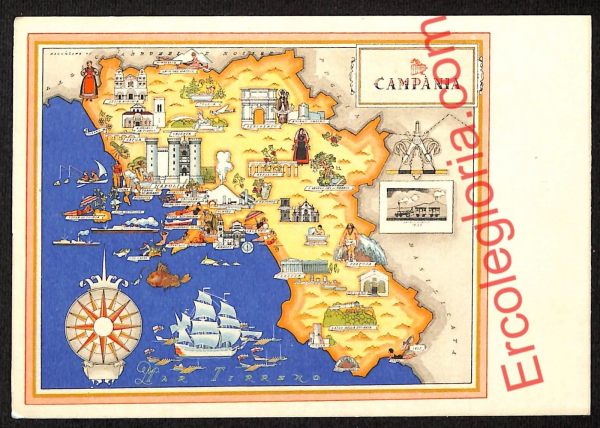 ah3790 -CARTOLINA D'EPOCA - Napoli Città