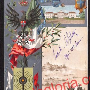 ah5399 - CARTOLINA D'EPOCA - Parma Città - Scuola Centrale di Tiro di Fanteria