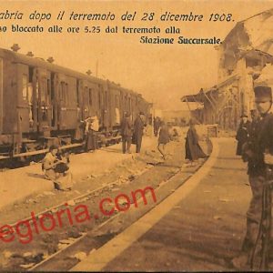 ah9519 - CARTOLINA D'EPOCA - Reggio Calabria Città - Stazione Succursale