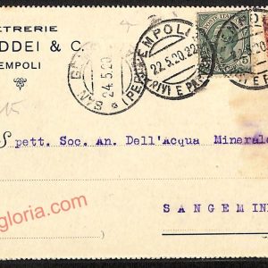 ae7624 - CARTOLINA D'EPOCA - Firenze Provincia - Empoli  1920