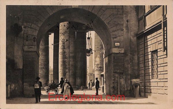 ad7455 - CARTOLINA D'EPOCA - Roma Città - Porta Angelica  1925