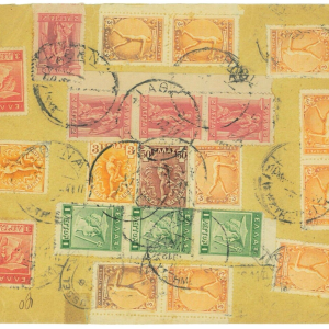 P3432 - OLYMPIC GAMES , GREECE 1906 SET . MIXED FRANKING,