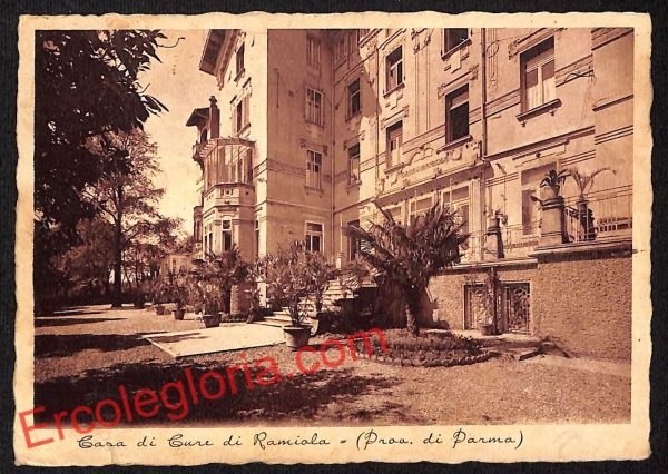 ah5410 - CARTOLINA D'EPOCA - Parma Città - Casa di Cure di Ramiola