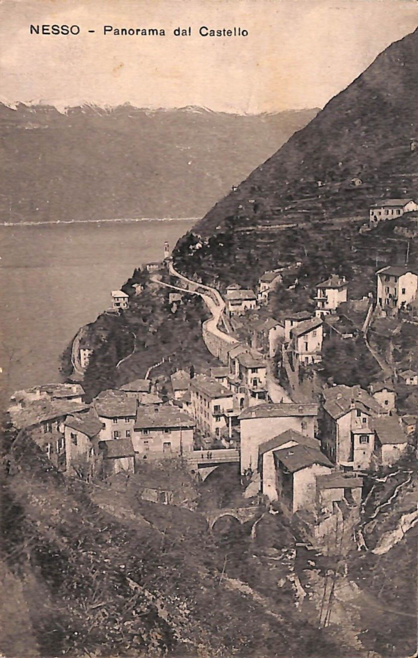 ab6433 - CARTOLINA  D'EPOCA - Como Provincia : NESSO
