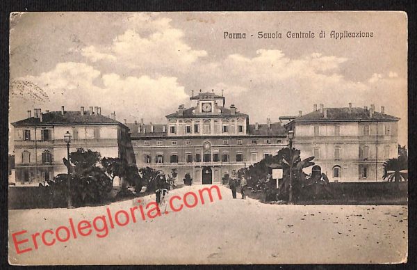 ah5415 - CARTOLINA D'EPOCA - Parma Città - Scuola Centrale di Applicazione