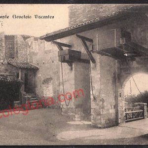 ae4201 - CARTOLINA  D'EPOCA - Brescia Città - Ponte Elevatoio Visconteo  1926