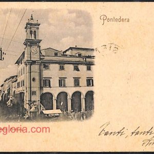 ad7064 - CARTOLINA D'EPOCA - Pisa Provincia - Pontedera