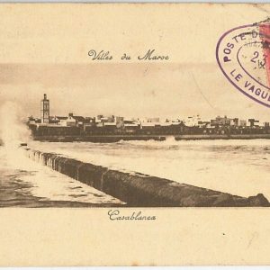 45026 -  French  MAROC Morocco -  POSTAL HISTORY - POSTCARD: CASABLANCA 1912