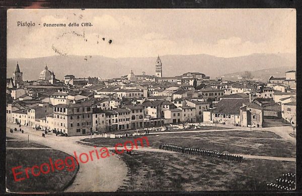ah7839 - CARTOLINA D'EPOCA - Pistoia Città - Panorama