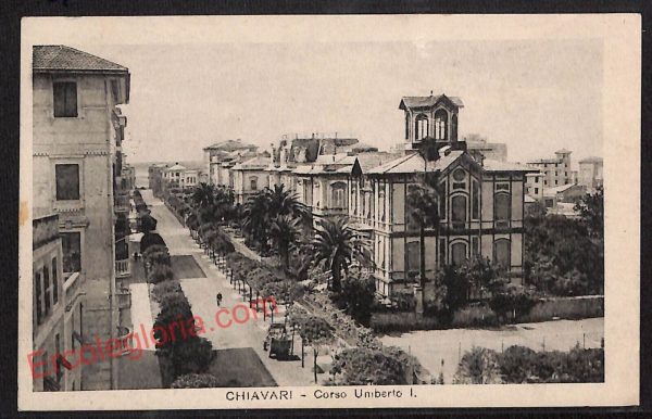 ag1198 - CARTOLINA D'EPOCA - Genova Provincia - Chiavari
