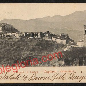 ag6407 - CARTOLINA D'EPOCA - Lucca Provincia - Bagni di Lucca