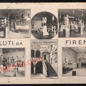 ae6956 - CARTOLINA D'EPOCA - Firenze Città - Museo Nazionale  1908