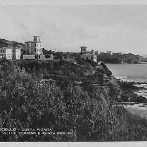 ac7914 - CARTOLINA D'EPOCA - Livorno Provincia - Castiglioncello  1941