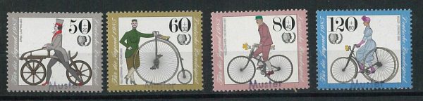 60859 - GERMANY - STAMP with MUSTER overprint 1985 - SPECIMEN - CYCLING