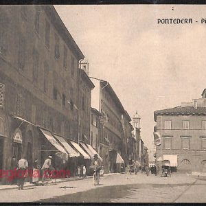 ad7066 - CARTOLINA D'EPOCA - Pisa Provincia - Pontedera   1917
