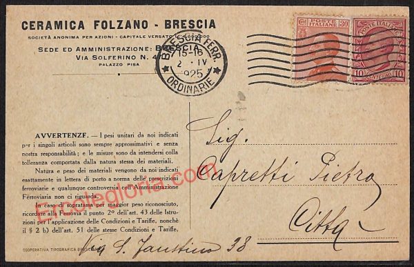 ae4205 - CARTOLINA  D'EPOCA - Brescia Città
