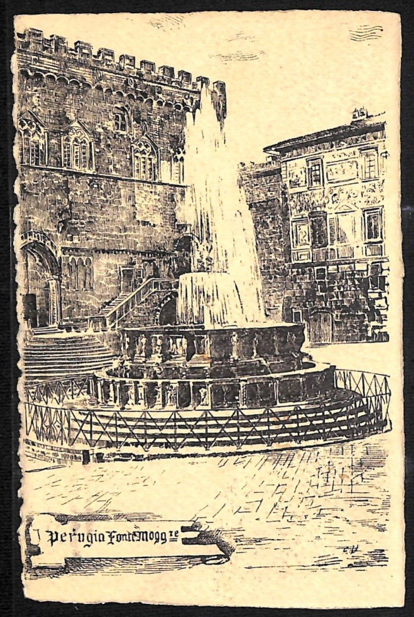 aa9909 - CARTOLINA  D'EPOCA - Perugia Città - 1921
