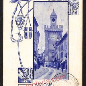 ae4209 - CARTOLINA  D'EPOCA - Brescia Città - Sezione Commissariato Militare