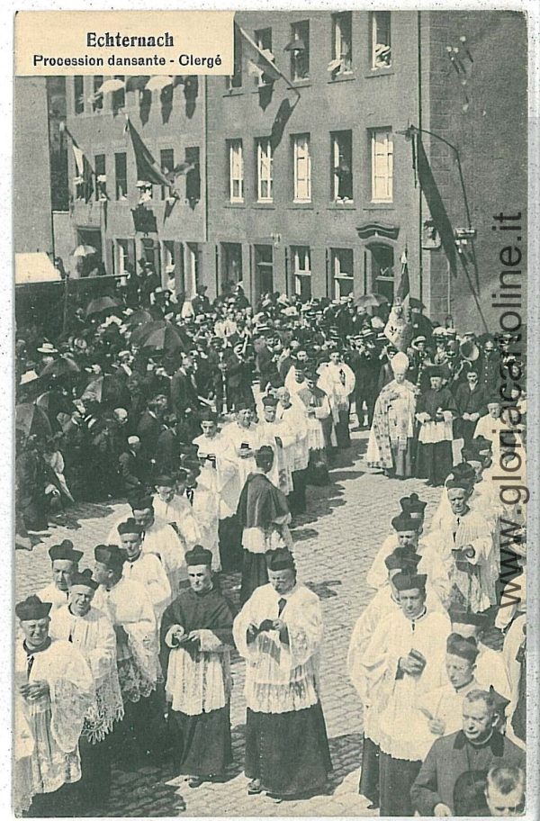 07583 - LUXEMBOURG  - Vintage Postcard CPA - Echternach PROCESSION