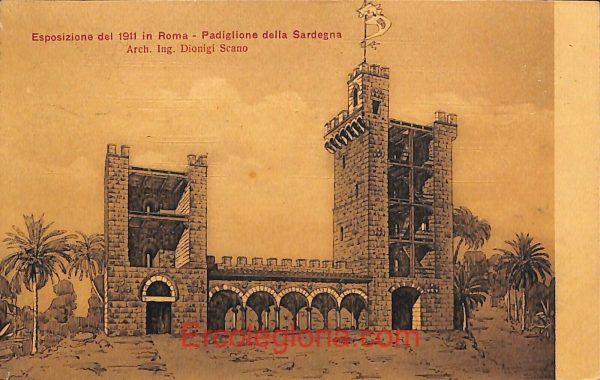 ad7501 - CARTOLINA D'EPOCA - Roma Città - Esposizione del 1911 in Roma
