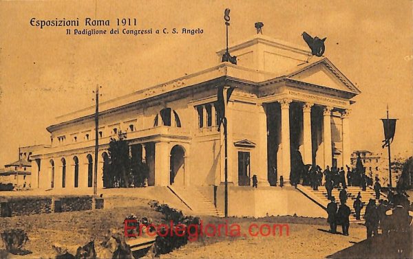 ad7507 - CARTOLINA D'EPOCA - Roma Città - Esposizione del 1911 in Roma