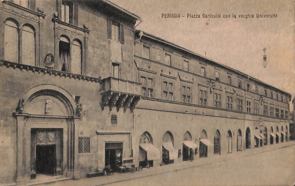 aa9916 - CARTOLINA  D'EPOCA - Perugia Città - Piazza Garibaldi  1921