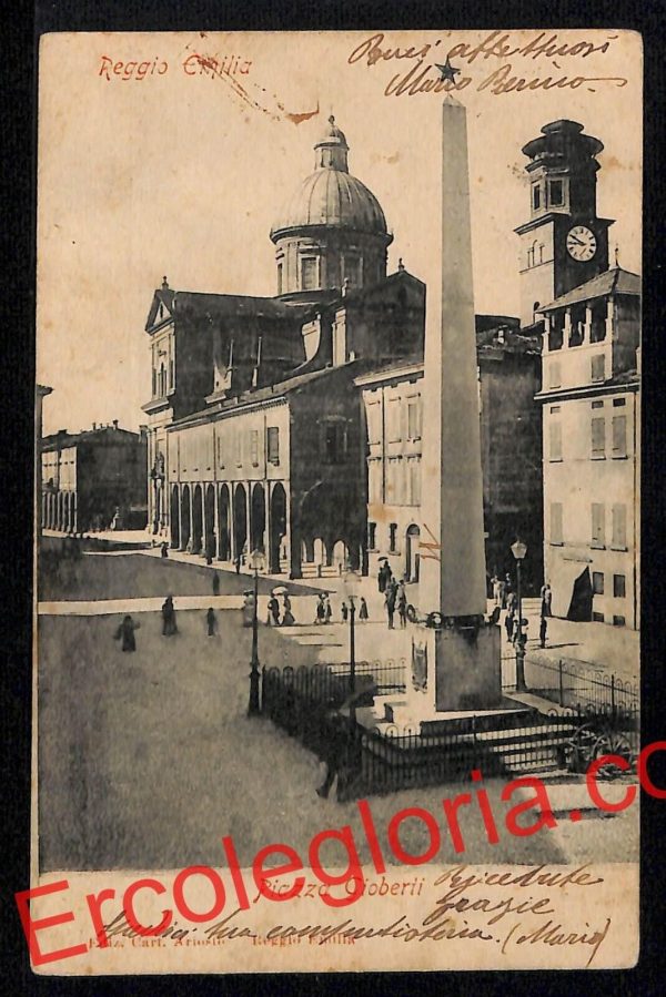 ah9564 - CARTOLINA D'EPOCA - Reggio Calabria Città - Piazza Gioberti