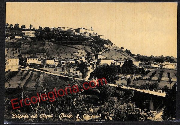 ag7541 - CARTOLINA D'EPOCA - Macerata Provincia - Belforte del Chienti